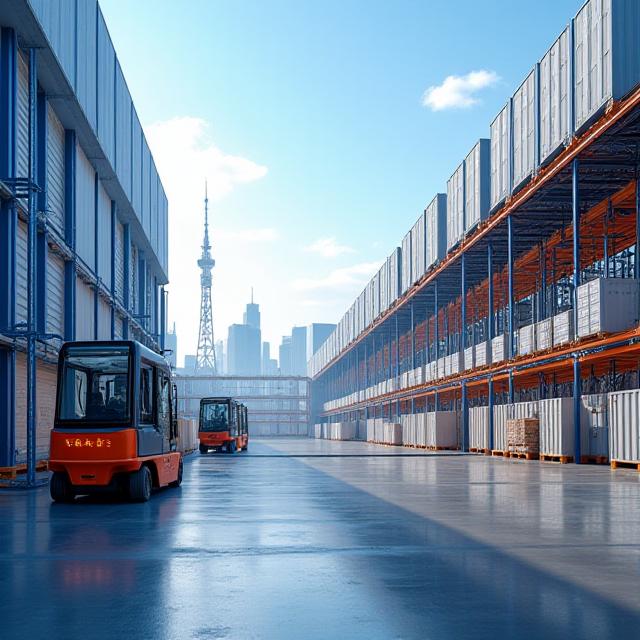 横浜の物流拠点